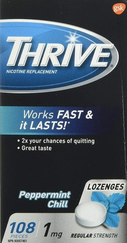 Thrive Nicotine Replacement - Peppermint Chill | 108 pieces