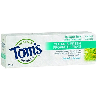 Tom's of Maine Clean & Fresh Fennel Toothpaste | 85 mL