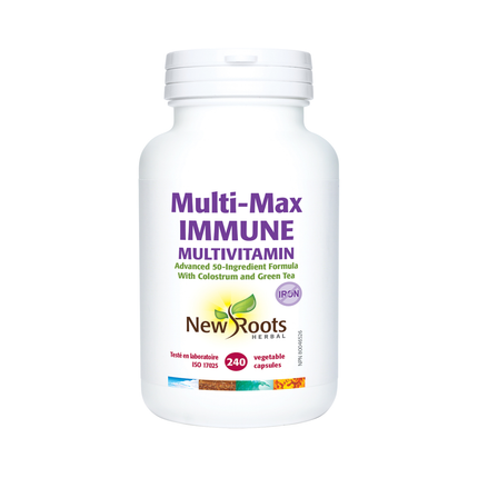 New Roots - Multivitamines pour le système immunitaire Multi Max | 240 capsules