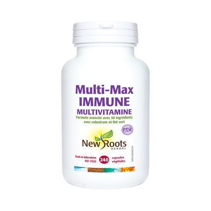 New Roots - Multivitamines pour le système immunitaire Multi Max | 240 capsules
