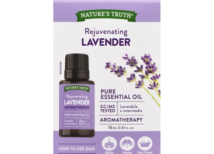 Nature's Truth - Pure Essential Oil, Rejuvenating Lavender | 15 mL