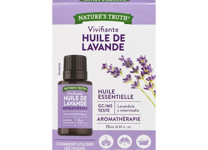 Nature's Truth - Pure Essential Oil, Rejuvenating Lavender | 15 mL