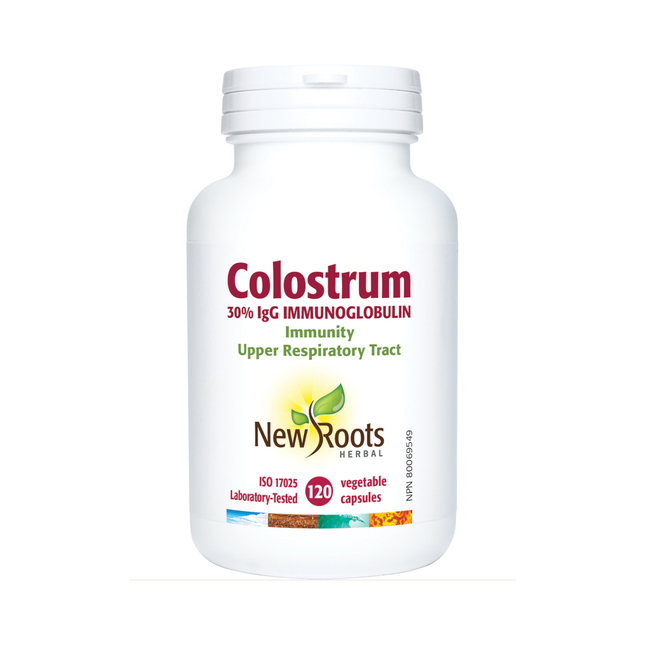 New Roots - Colostrum 30% IgG Immunoglobulin | 120 capsules