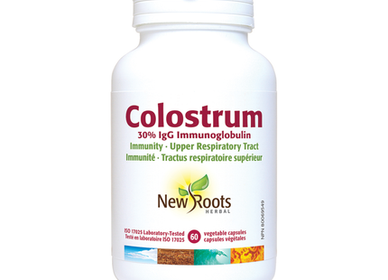 New Roots - Colostrum 30% IgG Immunoglobulin | 60 capsules