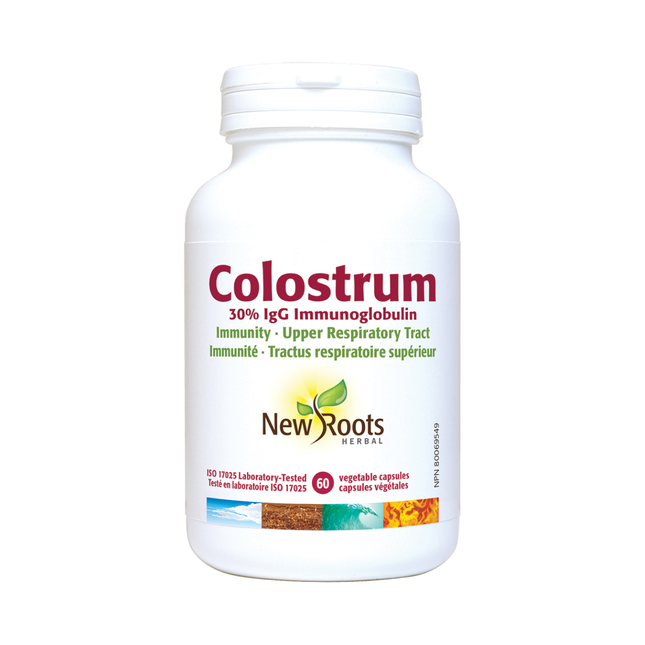 New Roots - Colostrum 30% IgG Immunoglobulin | 60 capsules