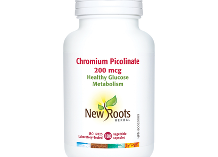 New Roots - Chromium Picolinate 200 mcg | 100 capsules