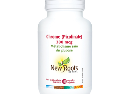 New Roots - Chromium Picolinate 200 mcg | 100 capsules