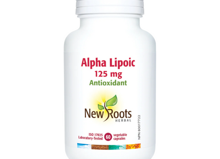 New Roots - Alpha Lipoic 125 mg | 60 capsules