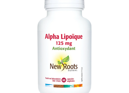 New Roots - Alpha Lipoic 125 mg | 60 capsules