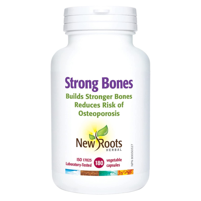 New Roots - Strong Bones | 180 Vegetable Capsules*