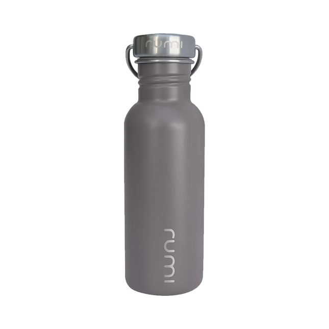 Rumi Earth - Bouteille Lota 600 ml avec couvercle classique en acier inoxydable | Pierre