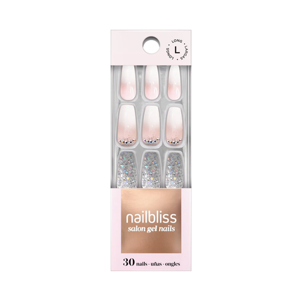 Dashing Diva - Nailbliss Salon Gel Nails | 30 Long Nails