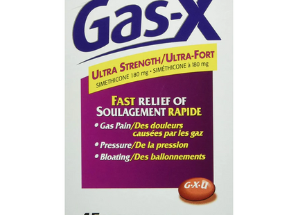 Gas-X - Ultra Strength Fast Gas Relief Soft Gels | 45 Softgels