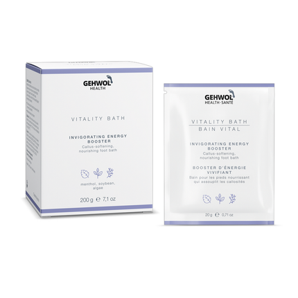 Gehwol - Bain de pieds Vitality Bath adoucissant les callosités | 200 g