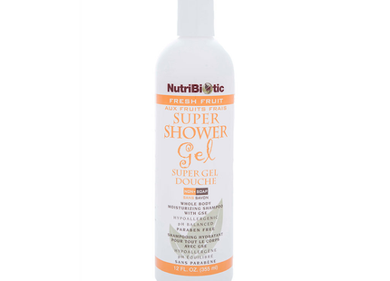 Nutribiotic - Nonsoap Super Shower Gel, Fresh Fruit | 355 mL