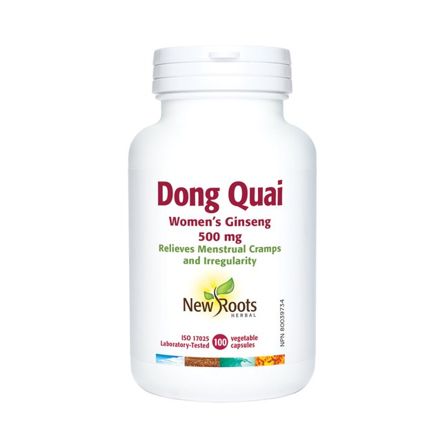 New Roots - Ginseng pour femmes Dong Quai 500 mg | 100 gélules