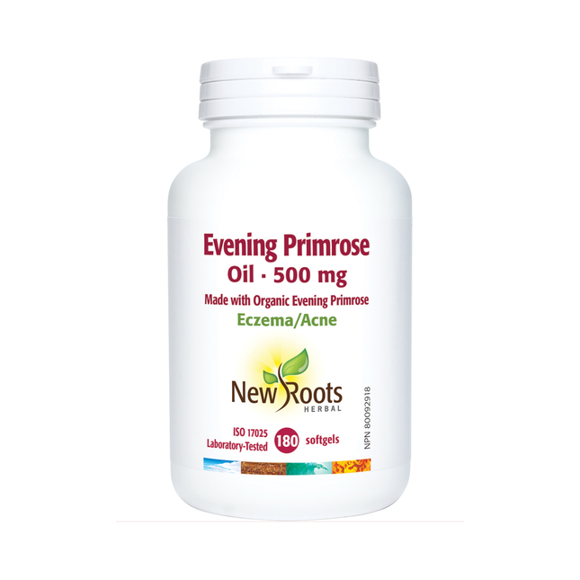 New Roots - Evening Primrose Oil 500 mg | 180 softgels