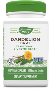 Nature's Way - Dandelion Root - 100 Capsules