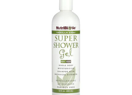 Nutribiotic - Super Shower Gel, Vanilla Chai | 355 mL