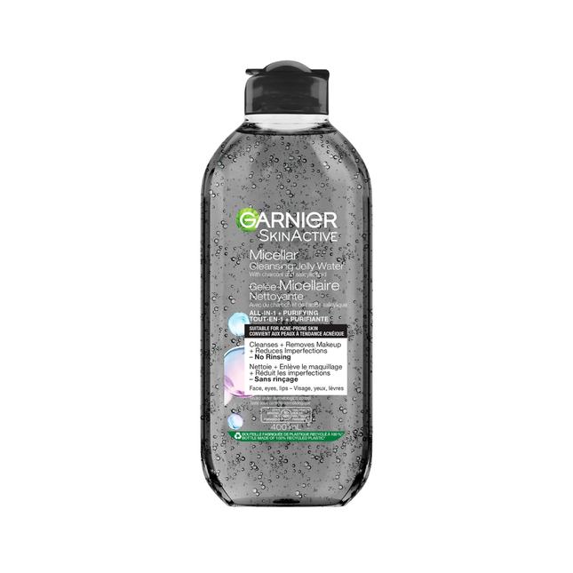 Garnier - Micellar Cleansing Jelly Water, Charcoal | 400 mL
