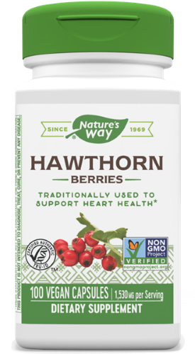 Nature's Way - Hawthorn Berries- 100 Capsules
