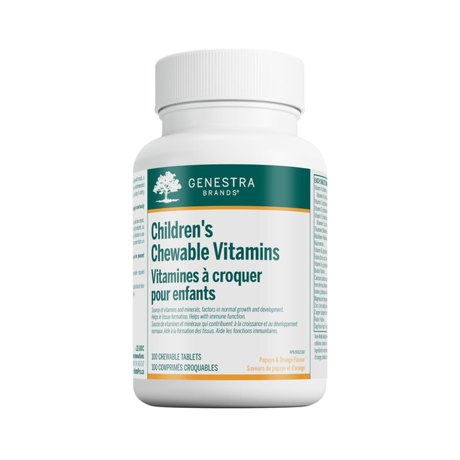 Genestra - Children's Chewable Vitamins | 100 Tablets