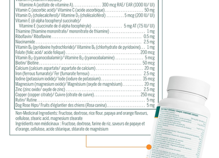 Genestra - Children's Chewable Vitamins | 100 Tablets