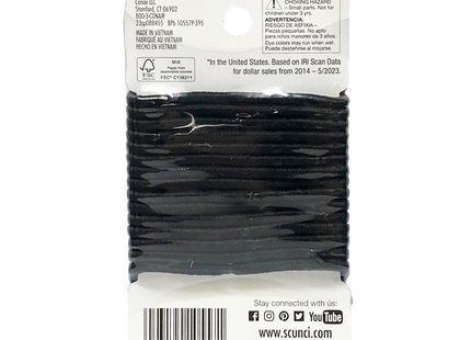 Scünci - All Day Medium Hold Elastics | 30 Elastics