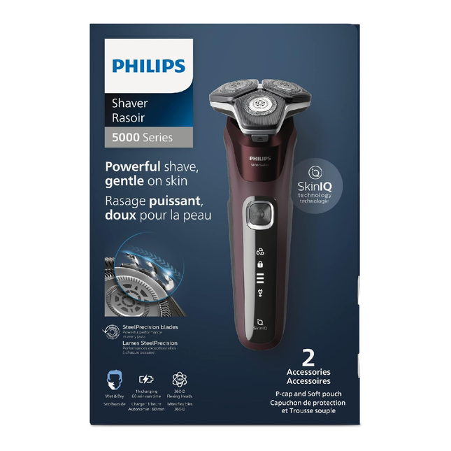 Philips - Rasoir électrique Steel Precision 5000