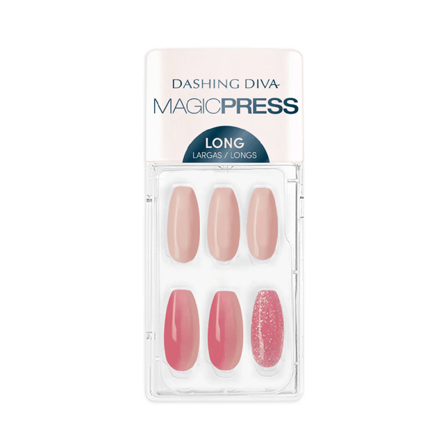 Dashing Diva - Magic Press - Ongles longs - PO87 Blush Hour | 30 clous