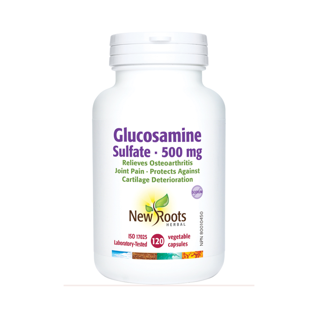 New Roots - Glucosamine Sulfate 500 mg | 120 gélules