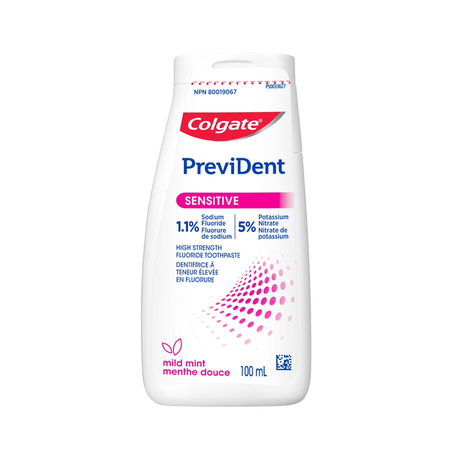 Colgate - Dentifrice pour dents sensibles PreviDent, menthe douce | 100 ml