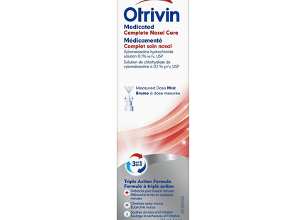 Otrivin - Soin nasal médicamenteux complet | 20 ml