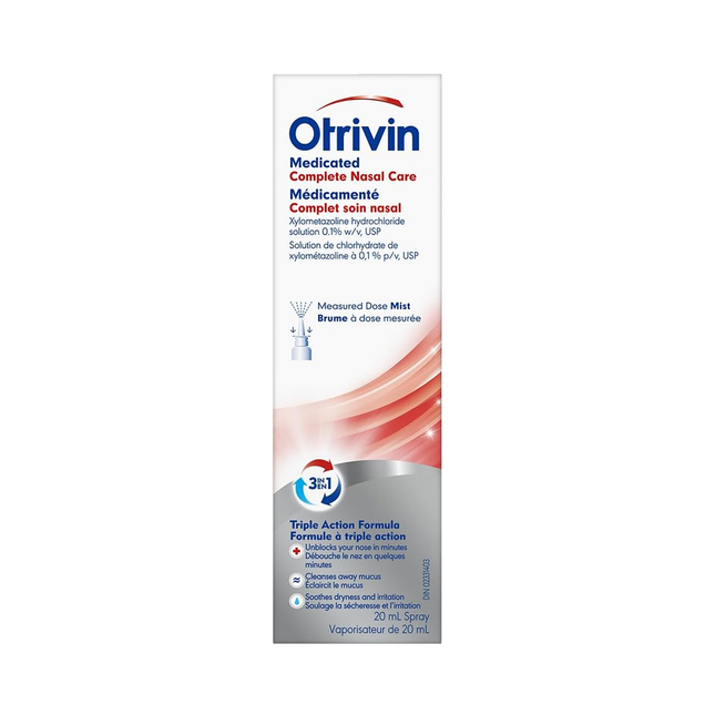 Otrivin - Soin nasal médicamenteux complet | 20 ml