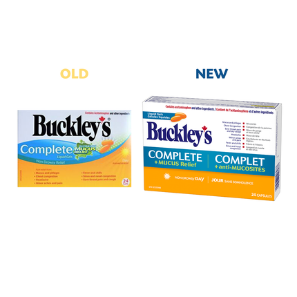Complete with Daytime Plus Mucus Relief