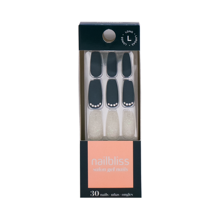 Dashing Diva - Nailbliss Salon Gel Nails | 30 Long Nails