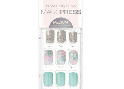 Dashing Diva - Magic Press - Ongles moyens - PO105 Stay Palm | 30 clous