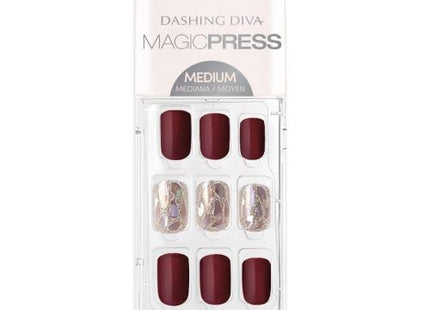 Dashing Diva - Magic Press - Medium Nails - PO106 Wannabe Wicked | 30 Nails