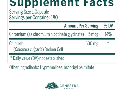Genestra - Chlorgen | 180 Capsules 