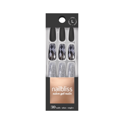 Dashing Diva - Nailbliss Salon Gel Nails | 30 Long Nails