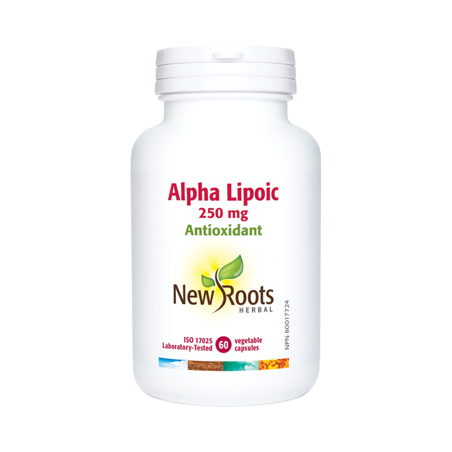 New Roots - Alpha Lipoïque 250 mg | 60 gélules