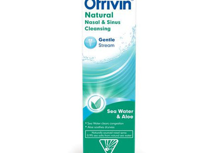 Otrivin Natural Nasal & Sinus Cleansing - Gentle Stream - Sea Water & Aloe | 100 mL