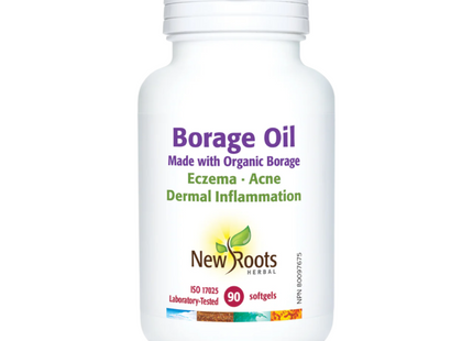 New Roots - Borage Oil Made with Organic Borage | 90 softgels