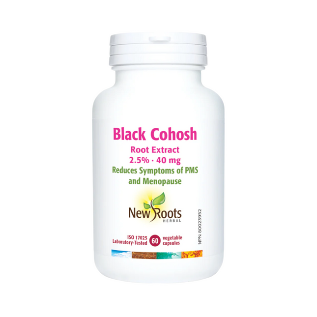 New Roots - Black Cohosh Root Extract 2.5% 40 mg | 60 capsules