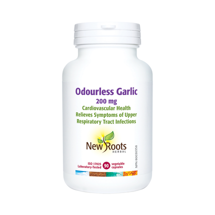 New Roots - Odourless Garlic 200 mg | 90 Capsules