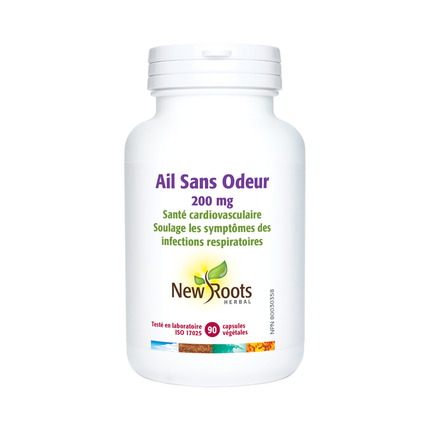 New Roots - Odourless Garlic 200 mg | 90 Capsules
