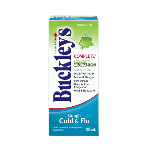 Buckley's - Sirop complet pour soulager le mucus, la toux, le rhume et la grippe | 150 ml