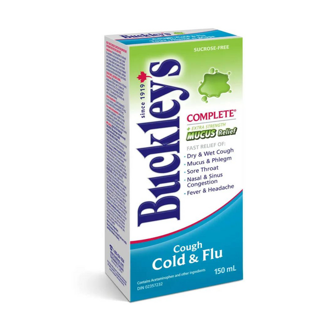 Buckley's - Complete Mucus Relief Cough Cold & Flu Relief Syrup | 150 ml