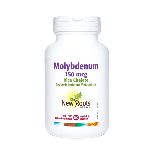 New Roots - Molybdène 150 mg | 100 gélules
