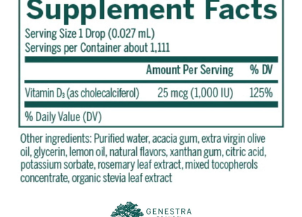 Genestra - D-Mulsion 1000, Citrus | 30 mL